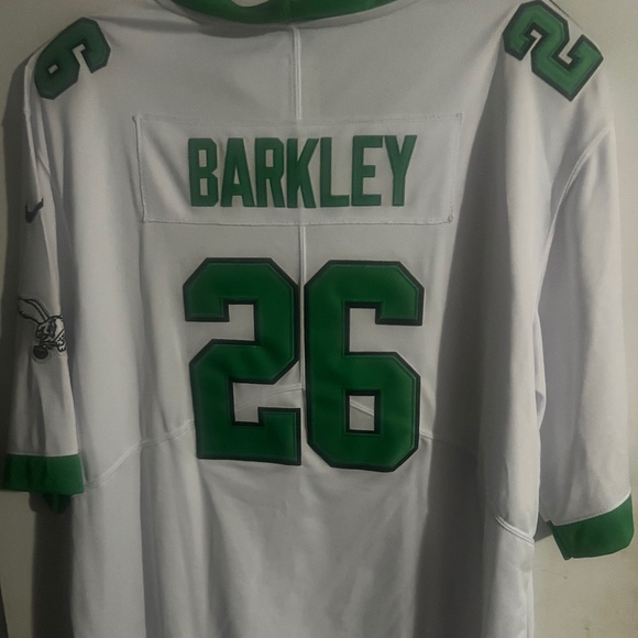 Philadelphia Eagles Football Jersey #26 Barkley , Size XXL , New - Picture 2 of 3